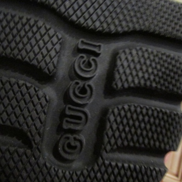 Gucci women's above ankle leather zipper platform boots Sz 39.5 - Picture 12 of 16